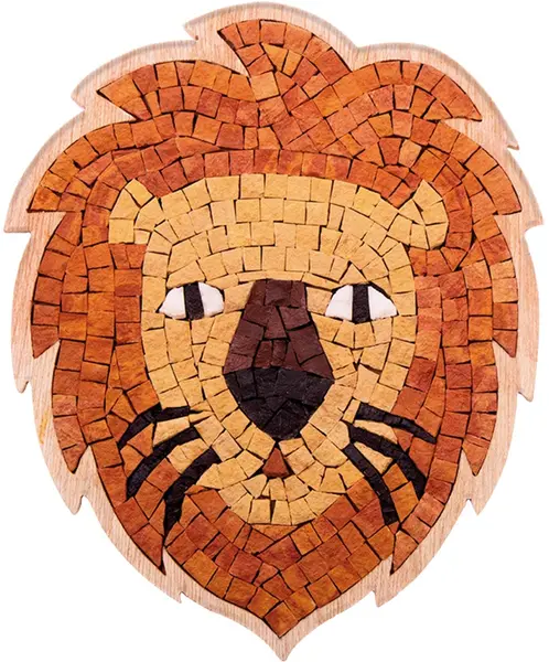 Mozaic de piatră Neptune Mosaic - Față de leu