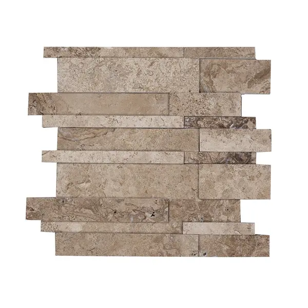 Mozaic Travertin Latte 3D Wall Polisat