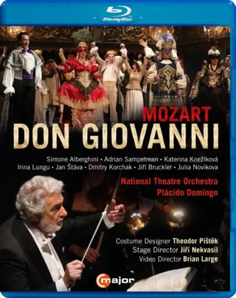 Mozart: Don Giovanni (Blu-ray) | Simone Alberghini, Adrian Sampetrean, Katerina Knezikova, Irina Lungu, Jan Stava, Dmitry Korchak, Jiri Bruckler, Julia Novikova, Prague National Theatre Orchestra, Placido Domingo
