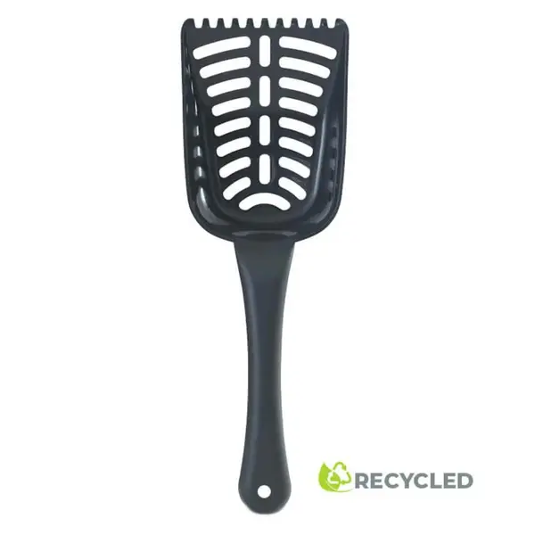 MP BERGAMO Electra Eco, lopățică litieră pisici, negru, 28x9x3 cm, 1buc