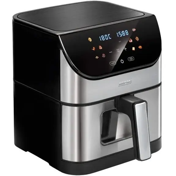 MPM Friteuza MPM MFR-10M FitFryer Wi-Fi, 6 l, 1500 W Inox-Negru