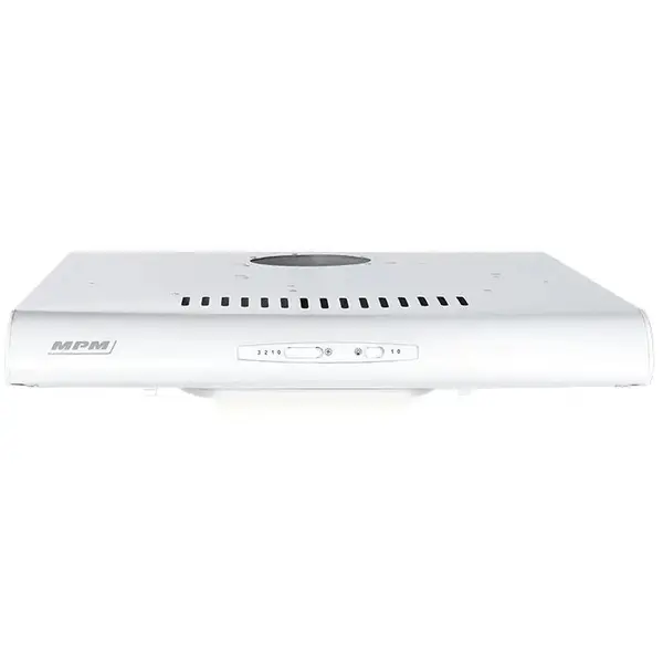 MPM Hota traditionala MPM 51-PX-68, capacitate maxima de absorbtie 175 mc-h, 3 viteze, 1 motor, 50 cm, Alb
