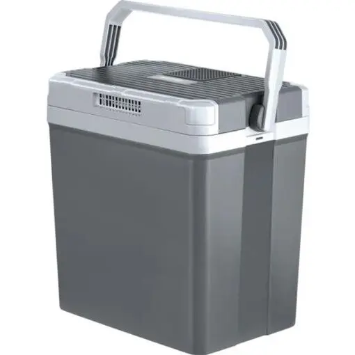 MPM Lada frigorifica portabila, cutie frigorifica MPM-35-CBM-09YA, 30L, Gri-Alb