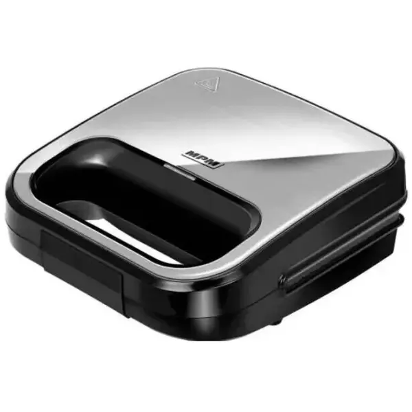 MPM Sandwich-Maker, MPM MOP-49, 800 W, Negru-Argintiu