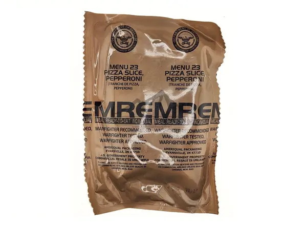 MRE - MENU 23 - PIZZA SLICE, PEPPERONI
