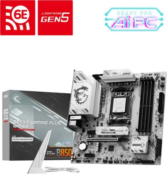 MSI B850 GAMING PLUS WIFI6E AM5 ATX MB