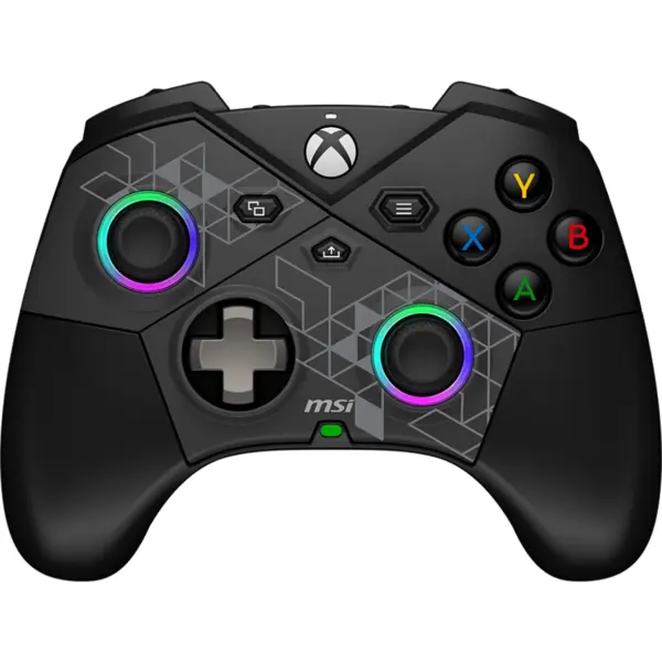 MSI Controller MSI FORCE PRO W, Wireless, USB-C, compatibil Xbox si PC, Negru