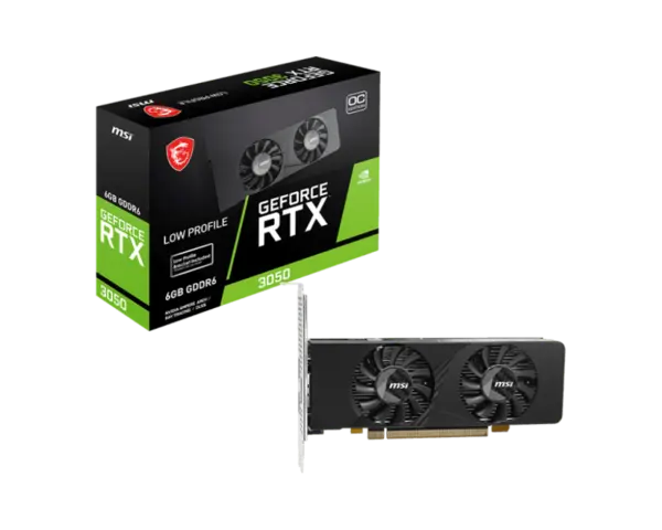 MSI GEFORCE RTX 3050 LP E 6G OC graphics MSI GEFORCE RTX 3050 LP E 6G OC graphics