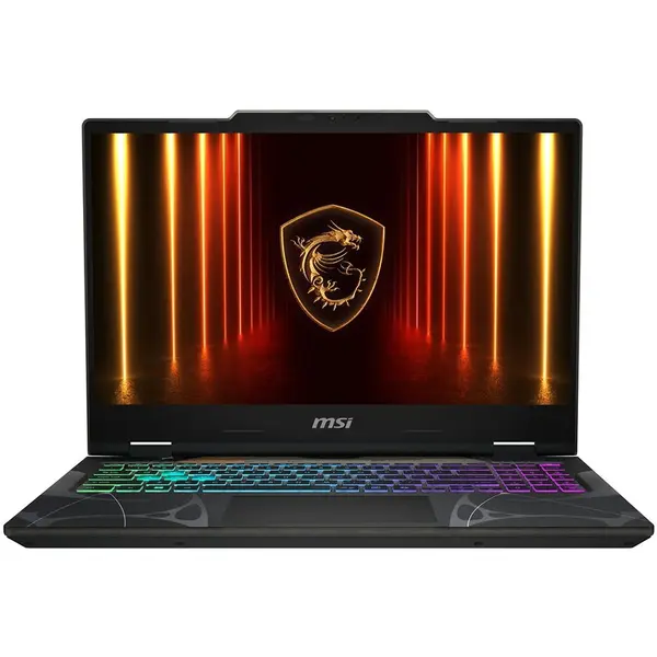 MSI Laptop Gaming MSI Cyborg 15 B13WGKG-630XPL, Procesor Intel® Core™ i7-13620H, Display15.6 Full HD, 16 GB DDR5-SDRAM, 1 TB SSD, Placa video dedicata NVIDIA GeForce RTX 5070 8GB, Wi-Fi 6E, NoOS, Negru