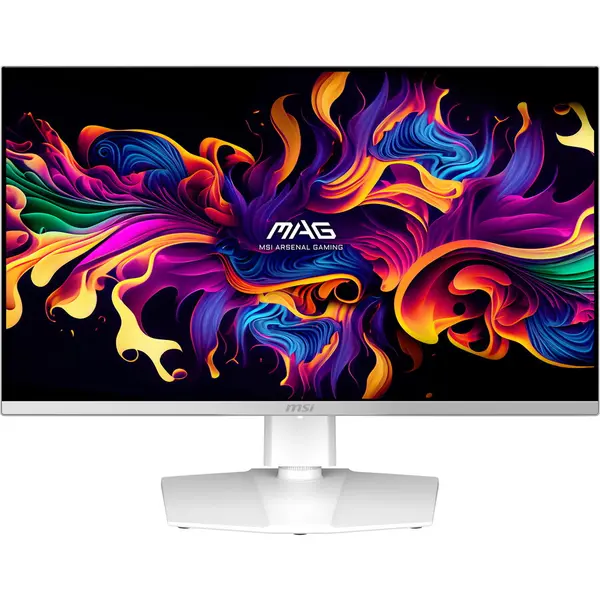 MSI Monitor Gaming QD-OLED MSI 26.5 MAG 272QPW QD-OLED X28, WQHD (2560 x 1440), HDMI, DisplayPort, Pivot, 280 Hz, 0.03 ms, Alb