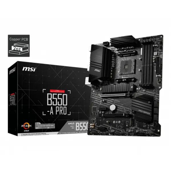 MSI Placa de baza MSI B550-A PRO