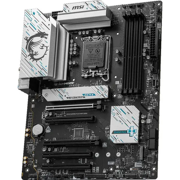 MSI Placa de baza MSI B760 GAMING PLUS WIFI DDR4
