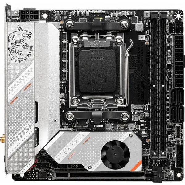 MSI Placa de baza MSI MPG B650I EDGE WIFI AM5 2DDR5 mini-ITX