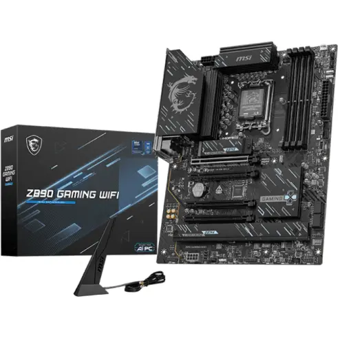 MSI Placa de baza MSI Z890 GAMING WIFI, Intel Z890, Socket 1851, ATX