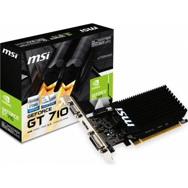 MSI Placa video MSI GeForce® GT 710, 2GB DDR3, 64-bit