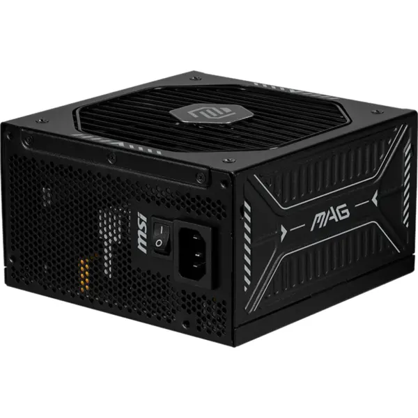 MSI Sursa MSI MAG A850GLS PCIE5, 850 W, ATX, 80+ Gold, PCIe 5.1, Full Modulara, Negru 306-7ZPIY11-CE0