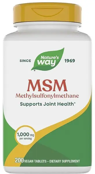MSM, 1000 mg, 200 tablete, Nature’s Way