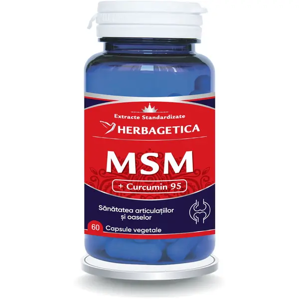 MSM + Curcumin 95 60cps