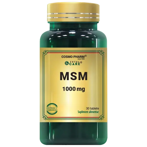 MSM - metilsulfometan - 1000 mg, 30 capsule Cosmo Pharm