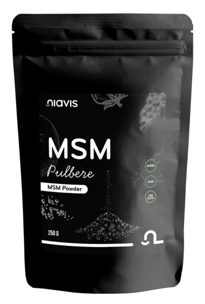 MSM Pulbere 100% naturala, 250g, Niavis