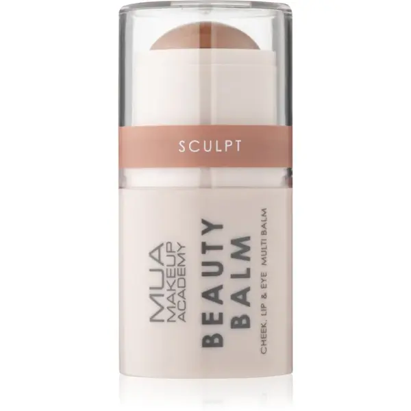MUA Makeup Academy Beauty Balm baton de contur cu efect autobronzant culoare Sculpt 4 g