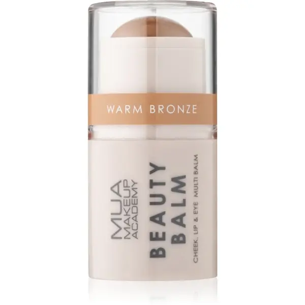 MUA Makeup Academy Beauty Balm baton de contur cu efect autobronzant culoare Warm Bronze 4 g