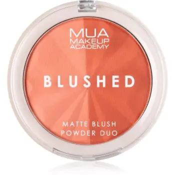 MUA Makeup Academy Blushed Powder Blusher fard de obraz sub forma de pudra