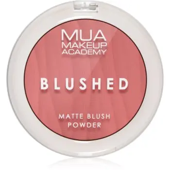MUA Makeup Academy Blushed Powder Blusher fard de obraz sub forma de pudra