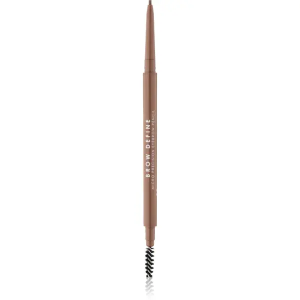 MUA Makeup Academy Brow Define creion sprâncene precise cu pensula culoare Mid Brown 0.05 g