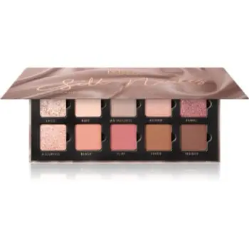 MUA Makeup Academy Eyeshadow Collection 10 Shade Palette paletă cu farduri de ochi