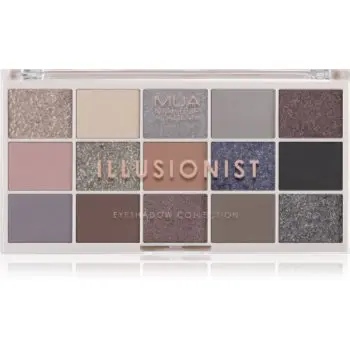 MUA Makeup Academy Eyeshadow Collection 15 Shade Palette paletă cu farduri de ochi