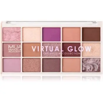 MUA Makeup Academy Eyeshadow Collection 15 Shade Palette paletă cu farduri de ochi