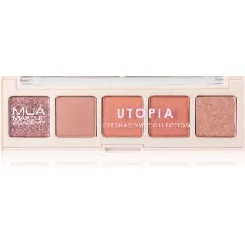 MUA Makeup Academy Eyeshadow Collection 5 Shade Palette paletă cu farduri de ochi