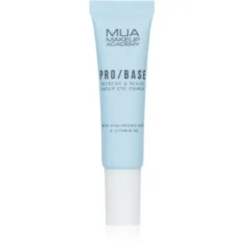 MUA Makeup Academy PRO/BASE Refresh & Revive baza hidratantă de machiaj impotriva pungilor de sub ochi