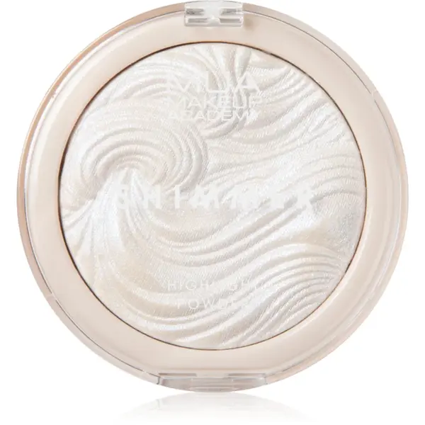 MUA Makeup Academy Shimmer Pudra compacta ce ofera luminozitate culoare Pearlescent Sheen 8 g