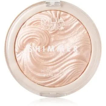 MUA Makeup Academy Shimmer Pudra compacta ce ofera luminozitate