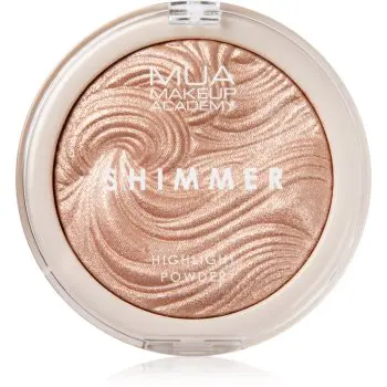MUA Makeup Academy Shimmer Pudra compacta ce ofera luminozitate