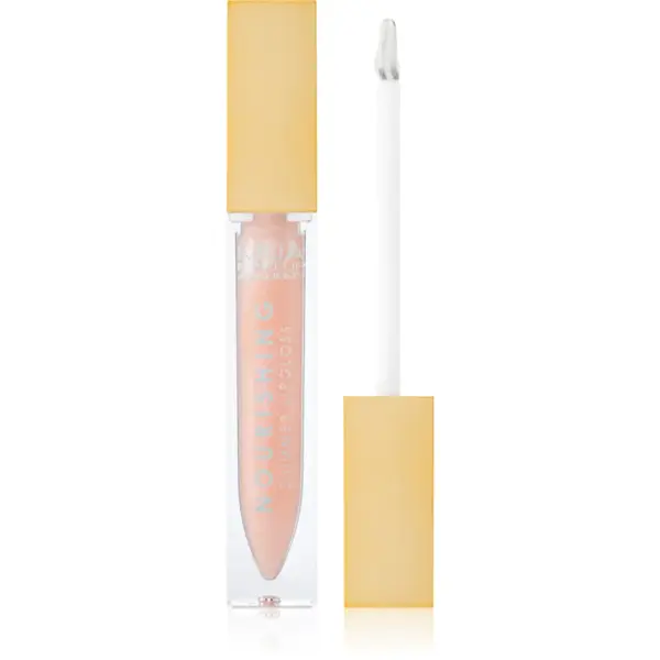 MUA Makeup Academy Virtual Glow lip gloss nutritiv pentru stralucire culoare IRL 6.5 ml