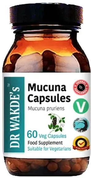 Mucuna, 60 capsule, Dr Wakde's
