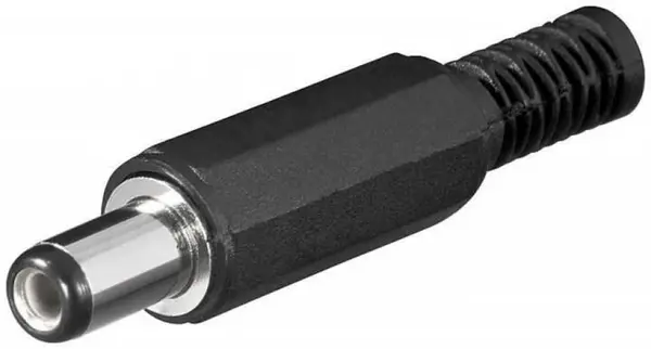 Mufa alimentare DC tata 5.5x2.1mm, Goobay 11114