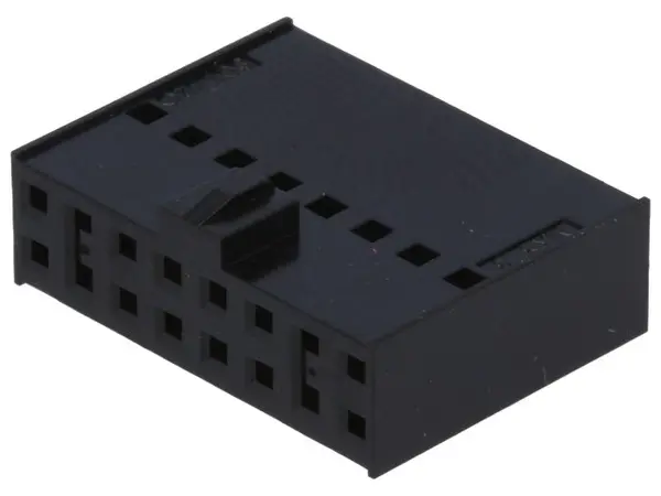 Mufă cablu-placă C-Grid III mamă PIN: 16 fără contacte 2,54mm