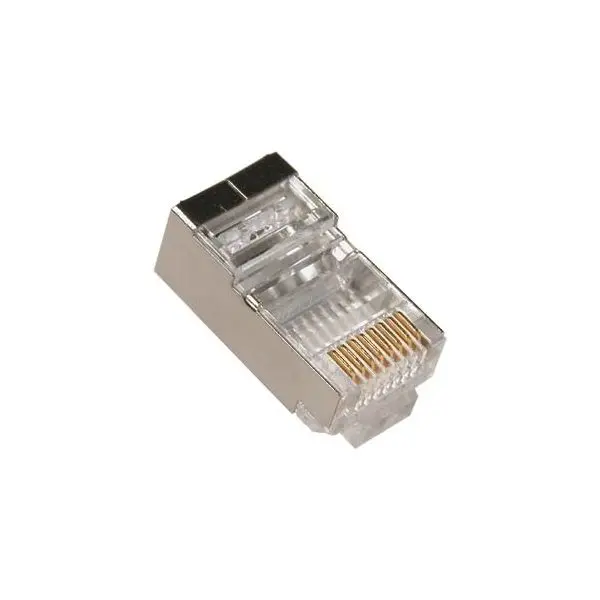 Mufă rețea RJ45 ecranată CAT5, 8 contacte UTP