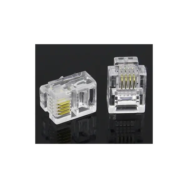 Mufa Telefon Plastic RJ11 100 Buc/Set Engros