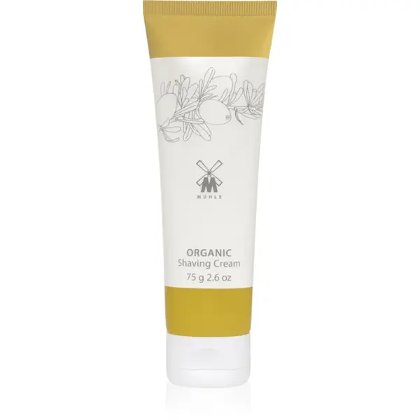 Mühle Organic Shave Cream cremă de ras în tub 75 ml