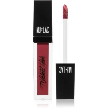 Mulac Cosmetics Velvet Ink ruj de buze lichid, mat și de lungă durată