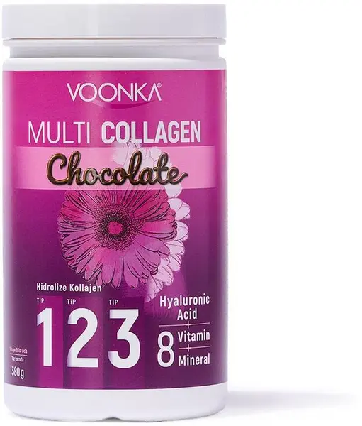 Multi Collagen, ciocolată, 380 g, Voonka