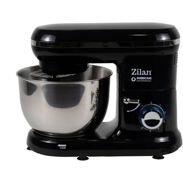 Multi Mixer, Putere 1000W, Bol 4.5 l, 6 Trepte + Puls, cu Actiune de Mixare Planetara