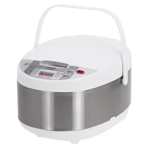 Multicooker Adler 6 in 1 AD 6420, 700 W, 3.25 l, 6 programe (Alb/Argintiu)