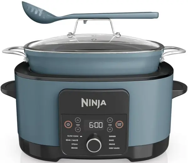 Multicooker Ninja - Foodi 8-în-1, 1200W, 8 programe, albastru