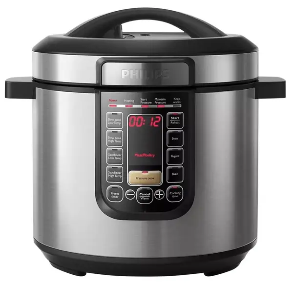 Multicooker Philips - HD2237/40, 1300W, 16 programe, argintiu